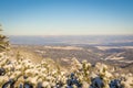 Babia GÃÂ³ra seen from GrzeÃâº Peak